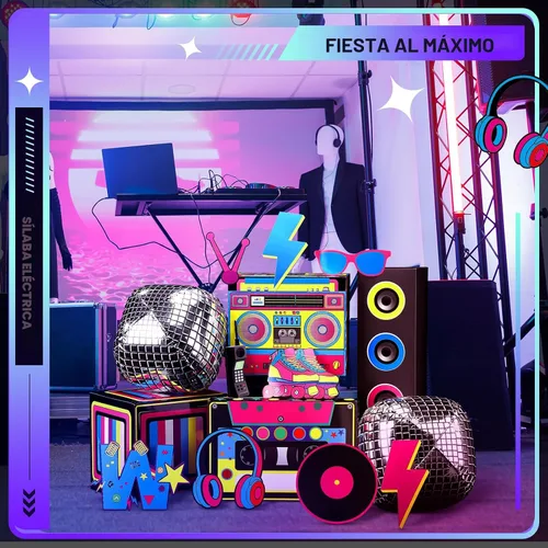 Miniatura 3 de 14 Piezas Decoraciones de Fiesta de los 80s 90s Conjunto de Favores Hip Hop Cajas de Papel Grandes Boombox Cajas de Dulces Novedosas Boom Cassette