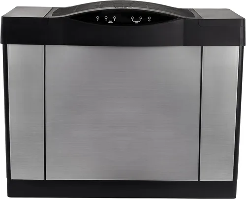 AIRCARE Humidificador evaporativo digital estilo consola para toda la casa (plata)