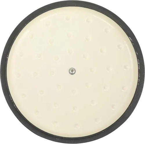 Miniatura 7 de Gibson Home Addlestone - Olla holandesa de hierro fundido esmaltado de 7 cuartos de galón con tapa, redonda, apta para horno hasta 500 °F, ideal