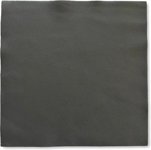 Miniatura 16 de Cuero de vaca de grano natural: piezas de cuero precortadas de 12'' x 12'' (negro, 1 pieza)