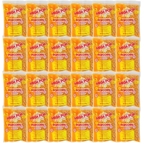 Miniatura 7 de Mega-pop Popcorn 1 unidad, kit de aceite y sal con aceite de coco, palomitas de maíz saborizadas, kits de mantequilla de maíz/aceite/sal, 8 onzas