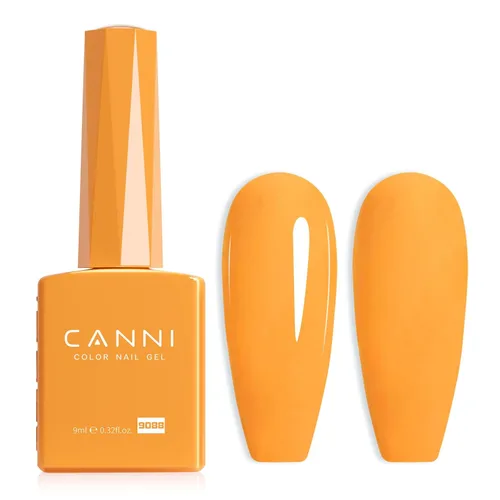 Miniatura 64 de CANNI - Esmalte de uñas de gel rosa claro - 1 unidad de 0.5 onzas, color rosa bebé, color rosa pálido de alto brillo, esmalte de uñas con remojo UV