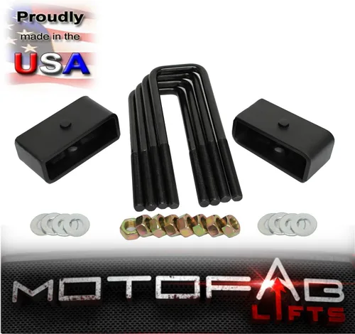 Miniatura 2 de MotoFab CH-1R kit de nivelación trasero, elevación de 1", para Chevy Silverado Sierra GMC 2007-2017