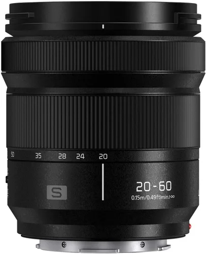 Panasonic LUMIX S 0.787-2.362 in F3.5-5.6 L Mount Lente intercambiable para cámaras digitales de marco completo sin espejo LUMIX Serie S - S-R2060