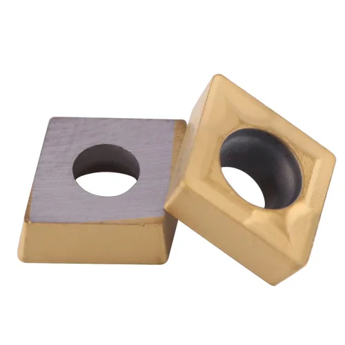 Miniatura 8 de Insertos de puntas de carburo, 10 piezas de puntas de carburo CNC insertos CCMT060204-HM YBC251 cortador de inserción de carburo cortador de torno