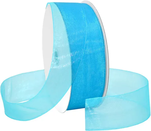 Miniatura 38 de Morex Ribbon 91803/100-609 Cinta de nailon Organdy, 5/8 pulgadas por 100 yardas, color rojo