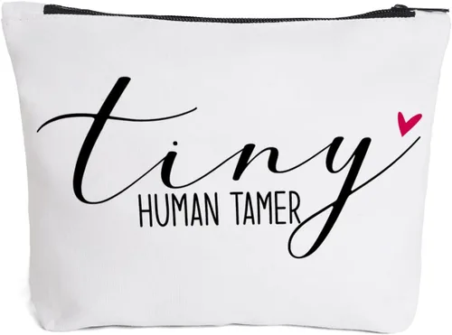 Miniatura 11 de Fokongna Divertida bolsa de maquillaje organizadora de viaje para mujeres, mamá, tía, mejor amiga, profesora, jefe, personal, colega, compañera