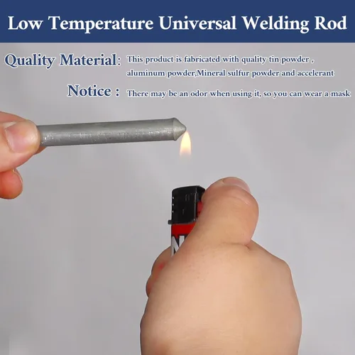 Miniatura 4 de Varilla de soldadura universal de baja temperatura, varillas de soldadura de aluminio, varillas de soldadura de fácil fusión, varillas de soldadura