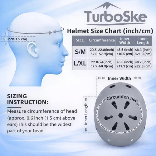 Miniatura 7 de Casco de patineta, casco BMX, casco multideporte, casco de bicicleta para niños, jóvenes, hombres, mujeres Gris
