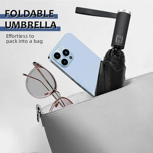 Miniatura 2 de VOUUY 2-Pack Travel Umbrella, Unbreakable 10 RIBS Umbrella, Windproof Umbrellas for Rain & Sun, Automatic, Foldable Reverse Rain Umbrella for Women