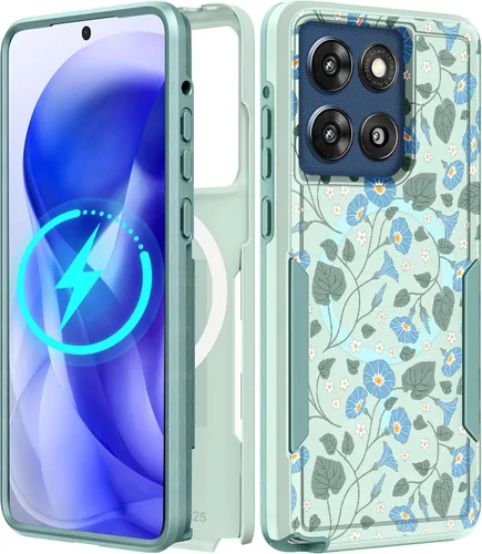 Miniatura 83 de Funda para Moto G 5G 2024 – Compatible con MagSafe para mujeres y niñas, bonita funda protectora magnética para teléfono, diseño femenino Kawaii