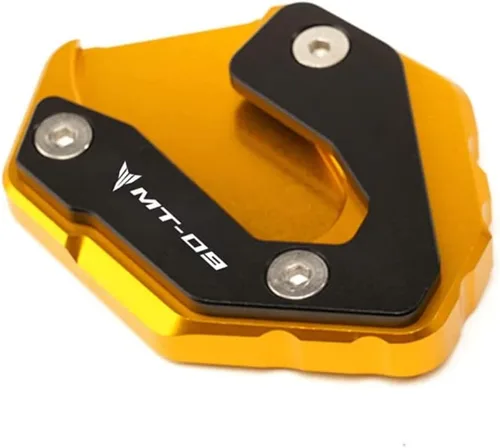 Miniatura 6 de Para Yamaha MT-09 MT 09 MT09 Tracer 900 Tracer 900 Tracer 900 Soporte lateral de motocicleta Ampliar placa Kickstand Ampliar extensión MT09 2014-2020