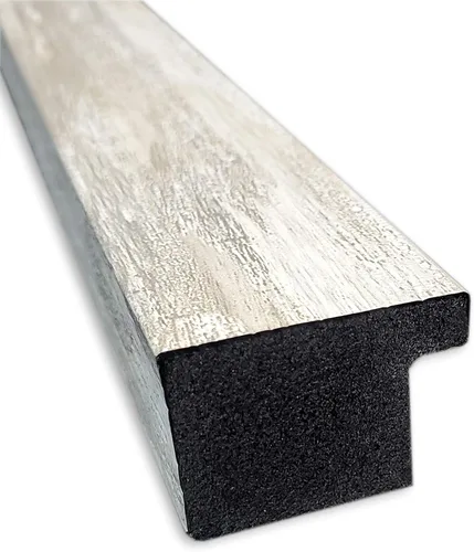 Miniatura 2 de Amanti Art Espejo de pared plateado de 28 x 28 pulgadas, espejo de baño cuadrado estrecho metálico para decoración de pared de sala de estar, marco