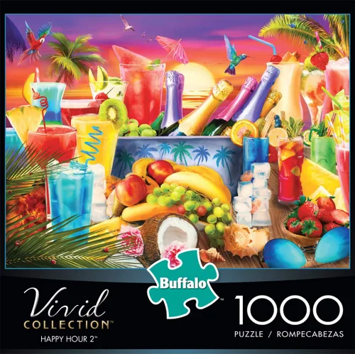 Miniatura 2 de Buffalo Games - Rompecabezas de 2-1000 piezas Happy Hour