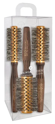 Miniatura 9 de Olivia Garden EcoCeramic - Cepillo térmico redondo de cerdas suaves (no eléctrico)