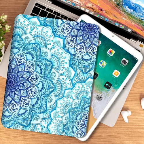 Miniatura 3 de Vimorco Funda para iPad de 5ª/6ª generación de 9.7 pulgadas 2017/2018, para iPad Air 1/2 2013/2014, soporte para lápiz, 2 soportes de visión