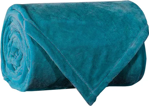 Miniatura 22 de Comfort Lab Manta de franela de felpa, suave, ligera, manta de forro polar para regalo, para sofá, cama y decoración del hogar, manta de forro polar