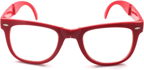 Miniatura 9 de Gafas de lectura plegables de plástico retro unisex con bolsa