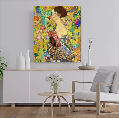 Miniatura 118 de A&T ARTWORK Campo de trigo con cipreses de Van Gogh Las reproducciones de arte clásico mundial, impresiones en lienzo giclée para decoración