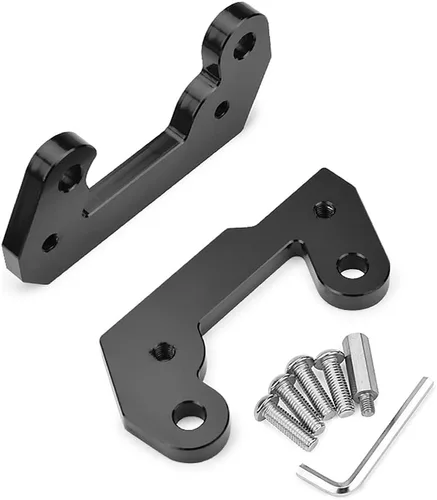 Estriberas para motocicleta Reposapiés trasero ajustable trasero (hacia arriba 0.984 in, atrás 0.512 in) (para vehículo Kawasaki) Z500; NINJA500;