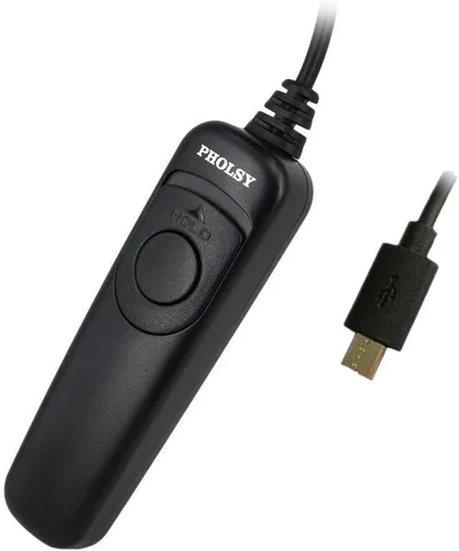 Miniatura 9 de PHOLSY Cable de liberación de cable de control remoto P6 para Panasonic S5, S1H, S1RM, S1R, S1M, S1, G95, G91, FZ10002, G9, GH5, G85, G81, GX8, GX7