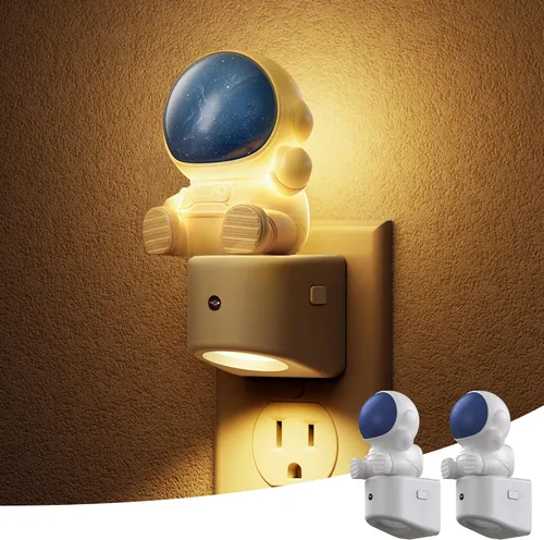 Miniatura 24 de L LOHAS LED - Luz nocturna enchufable para niños, luces nocturnas 3D de cachorros lindas con sensor de atardecer a amanecer, 1600K/2700K/5000K 3CCT