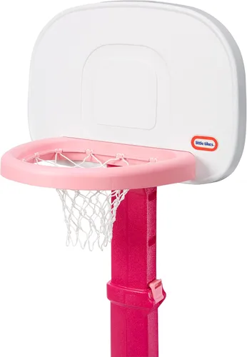 Miniatura 4 de Little Tikes Easy Score - Juego de básquetbol, color rosa, exclusivo de Amazon, 22.00 pulgadas de largo x 23.75 pulgadas de ancho x 61.00 pulgadas