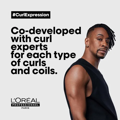 Miniatura 6 de L'Oréal Professionnel Paris Mascarilla Curl Expression - Hidrata y desenreda para tipos de cabello rizado y enrollado, añade brillo, sin parabenos
