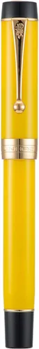 Miniatura 22 de Jinhao 100 - Pluma estilográfica de estilo clásico en celuloide, instrumento de escritura suave con punta #6, juego de pluma con convertidor