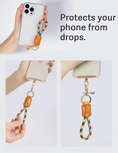 Miniatura 4 de Correa de anillo de dedo para teléfono 1, lengüeta de sujeción para teléfono, correa para teléfono, llavero, llavero 2, dijes para funda
