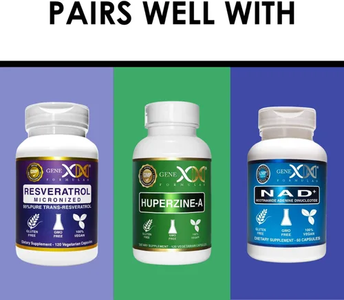 Miniatura 7 de Genex Formulas Suplemento de melena de león con extracto de melena de león 100% - Suplemento de apoyo cerebral nootrópicos 1000 mg/porción