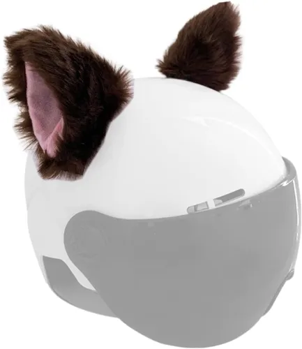 Miniatura 11 de Orejas de gato para casco, orejas de felpa, accesorio adhesivo para casco para bicicleta, motocicleta, superficies lisas, decoración de cascos