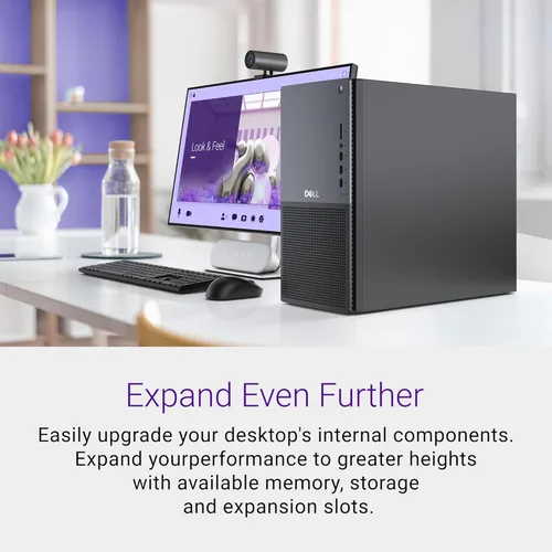 Miniatura 4 de Dell Tower Plus Desktop EBT2250 - Procesador Intel Core Ultra 9-285, RAM DDR5 de 32 GB, SSD de 2 TB, NVIDIA GeForce RTX 5070 12GB GDDR7, Intel Wi-Fi