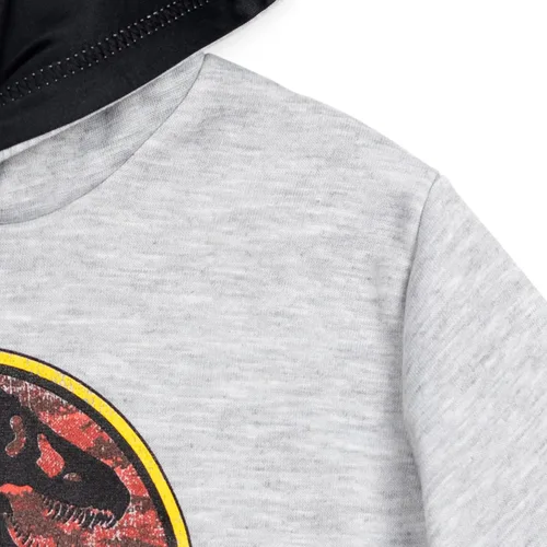 Miniatura 3 de Jurassic Park Sudadera con capucha de forro polar azul para niños pequeños