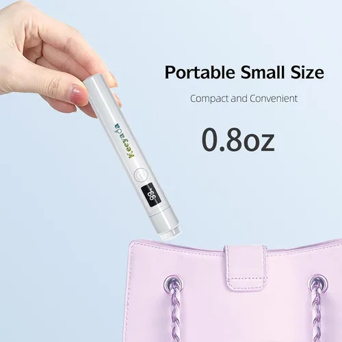Miniatura 5 de Luz UV de mano con cabezal de sellado de uñas, lámpara LED portátil de 3 W, secador de uñas USB recargable inalámbrico con sello de silicona