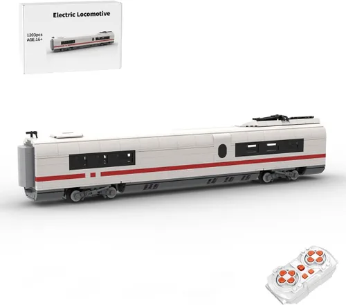Miniatura 12 de Bloques de construcción de locomotora, 1/40 4014 Big Boy RC Train Juego de bloques de construcción, kit de locomotora de vapor a control remoto