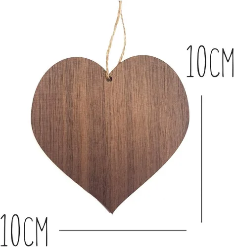 Miniatura 6 de I’m lucky my friend is you best friends wooden hanging heart sentimental inspirational gift for cheer up women friendship present uk her