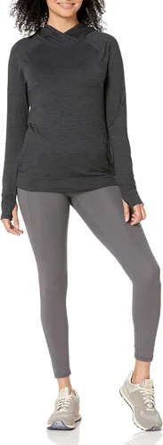 Miniatura 4 de Tienda Essentials Sudadera con capucha para mujer Brushed Tech Stretch Popover (disponible en tallas extragrandes)