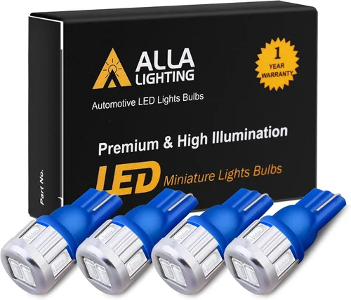 Miniatura 5 de Alla iluminación 4 x Super brillante bombillas LED de Samsung 5630 SMD T10 cuña 194 168 2825 W5 W 175 para sustituir en placa patente interior Mapa