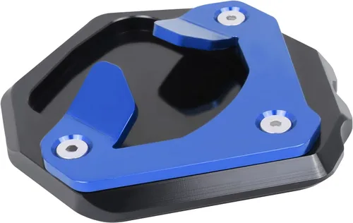 Miniatura 2 de BAIONE Worldmotop - Soporte para motocicleta Yamaha TENERE 700 Tenere700 XTZ XTZ700 2019-2022 - Placa de soporte lateral (azul)