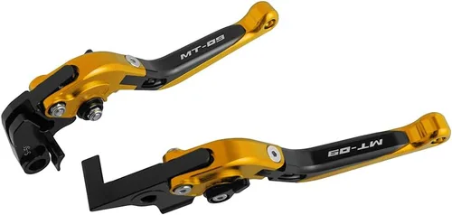 Miniatura 14 de Para Yamaha MT-09 Tracer 2015-2020 para MT-09/SR 2014-2019 Accesorios de motocicleta CNC Ajustable Plegable Extendable Palancas de embrague de freno
