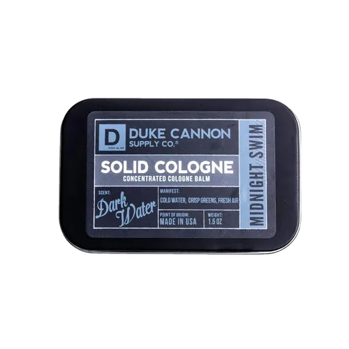Miniatura 12 de Duke Cannon Supply Co. Colonia Sólida para Hombres Bourbon (Aroma Amaderado, Barril de Roble Carbonizado) - Bálsamo Concentrado, Lata Conveniente