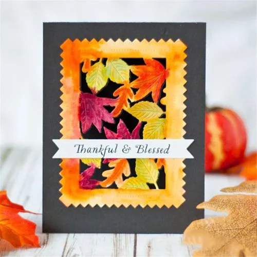 Miniatura 22 de Troqueles de corte para hacer tarjetas de papel, marco de fondo de Navidad 3D, plantillas de metal, herramientas de álbumes de recortes, plantilla