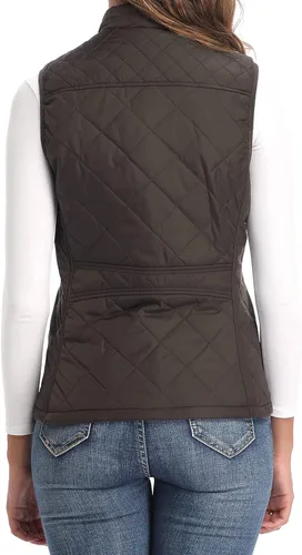 Miniatura 3 de Argstar Chaleco acolchado ligero con bolsillos con cremallera (XS-2XL)