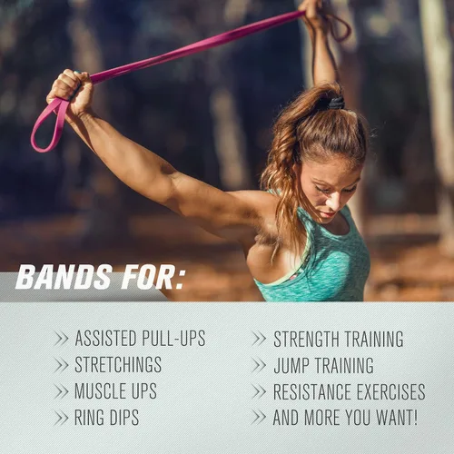 Miniatura 6 de RitFit Pull Up Assist Band - Premium Resistance Band for Pull Up Assistance, Resistance Training, Body Stretching, Powerlifting, Mobility Training