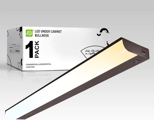 Miniatura 9 de ASD Iluminación LED para debajo del gabinete, 24 pulgadas, 12 W, 822 LM, luces regulables cableadas para debajo del gabinete para cocina, 3000