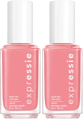Miniatura 20 de essie Expressie Esmalte de uñas, esmalte de uñas azul de secado rápido, vegano, Bring The Beat, 0.33 onzas líquidas