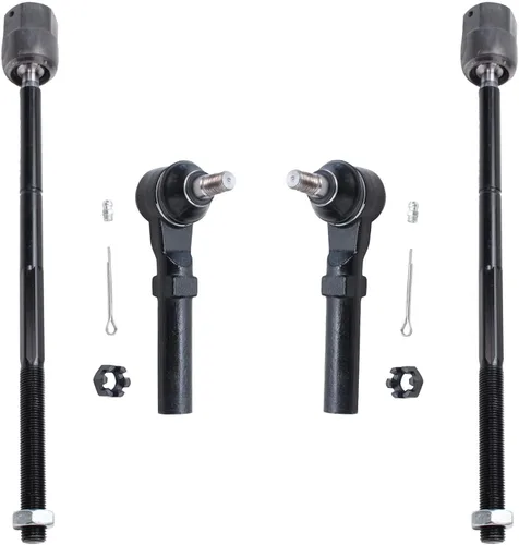 Miniatura 32 de Detroit Axle - 4 barras de acoplamiento delanteras para Kia Forte Koup 14-17, 14-18 Forte Forte5, 4 extremos de barra de acoplamiento exteriores e