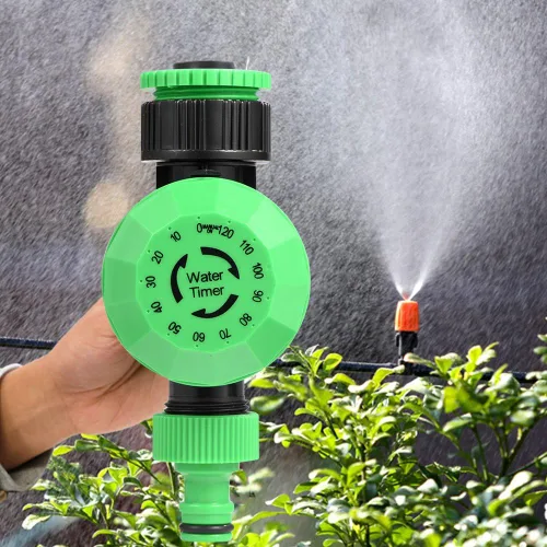 Miniatura 2 de Oumefar Temporizador de agua de 2 a 120 minutos Manguera de jardín al aire libre Controlador de temporizador de agua Controlador de riego de jardín