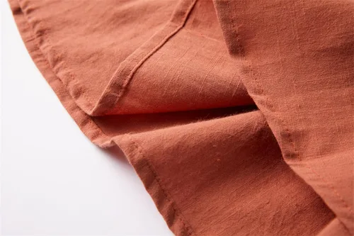 Miniatura 7 de Niyage Vestido sin mangas para niños pequeños, vestidos de fiesta casuales para niñas, de algodón, con lazo y lazo, vestido bohemio casual